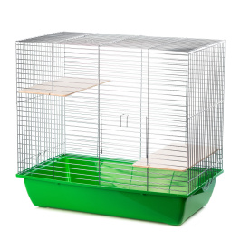 G090  Клетка для шиншилл Chinchilla 70 OC. 700х400х640 (оцинкованный прут) INTER-ZOO