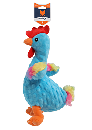 Игрушка мягкая  для собак Цыпленок синий 32 х20 см