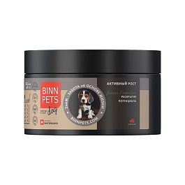 Коллаген Активный рост для ЩЕНКА (банка 70г) из гигантского кальмара «BINN PETS Junior Promotion» (Лиофилизат)
