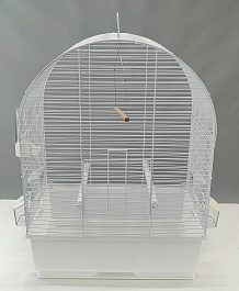 Клетка для птиц фигурная 50х30х68 см (E44)