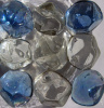 Грунт стеклянный Аква Марблс "Пирамидки большие" Diamond, сетка 200г 