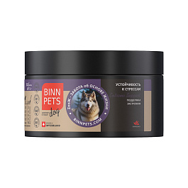 Коллаген Антистресс для СОБАК (банка 70г) из гигантского кальмара «BINN PETS Extreme Support» (Лиофилизат)