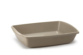 Туалет CLEO Латте д/кошки б/бортика