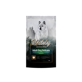 Wildy Корм для собак с чувствительным пищеварением с индейкой  1 кг, сухой, Adult DOG Delicate