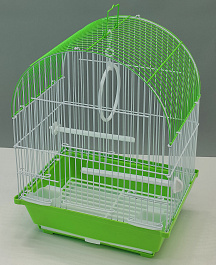 Клетка для птиц фигурная 30х23х38 см (5A100) 