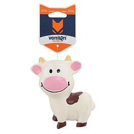 Игрушка для собак из латекса Корова, 10.5 х 10.5 х 5.3 см