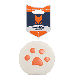 Игрушка для собак из латекса Отпечаток лапы, молочно-белый