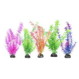 Набор аквариумных растений 25см Людвигия и Кабомба (в упаковке 5шт) 