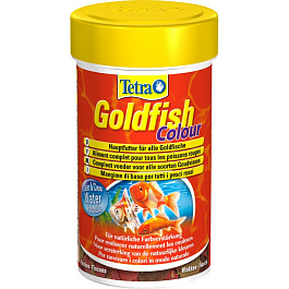 Tetra Goldfish Color Flakes  (хлопья) 100мл