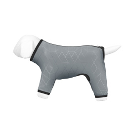 Дождевик для собак WAUDOG Clothes светоотражающий, размер   S  30  (мопс, французский бульдог, пекинес)