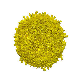 Aquanimal 1кг Грунт Неон лимонный 3-5 мм