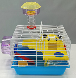 Клетка для грызунов прямоугольная 34x27x25 см (HC-608K) 