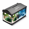 Аквариум LEDDY SET 60 DAY & NIGHT 2.0 / 54 л, прямой, черный