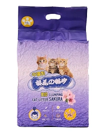 HAKASE AREKKUSU Наполнитель Тофу Сакура 10 л