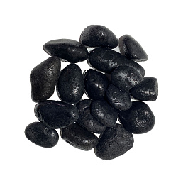 Aquanimal 1кг Грунт окатанный черный 20-40 мм 