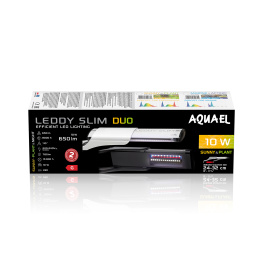 Светильник LEDDY SLIM DUO Sunny & Plant DAY&NIGHT 10 Вт (24-32 см / 6500 & 8000 K) черный