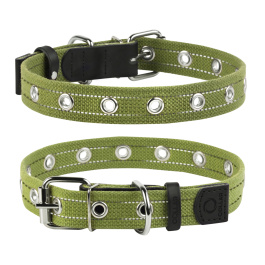 Ошейник "CoLLaR" х/б тесьма (брезент) безразмерный, ширина 25мм, длина 52см