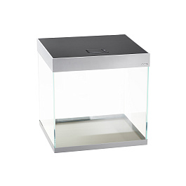 Aq Аквариум OPTI SET  130 СЕРЫЙ / 130л прямой  61х41х56см.   