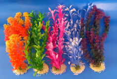 Искусственные растения и декорации