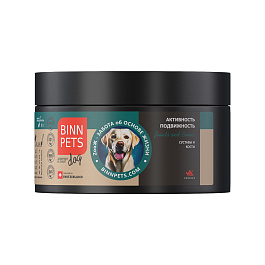 Коллаген для суставов и костей для СОБАК (банка 70г) из гигантского кальмара «BINN PETS Joints and bones» (Лиофилизат)