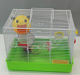 Клетка для грызунов прямоугольная 40x27x31 см (HC-656)