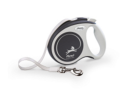 FLEXI Рулетка лента  Comfort Plus  S, 5м до 15кг, антрацит   