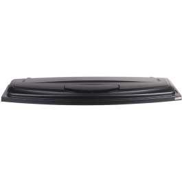 Крышка фигурная CLASSIC 100х40 см черная (2х16 Вт)