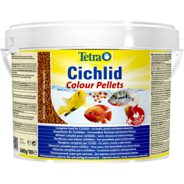 TetraCichlid Colour Pellets (мульти шарики) 10л (ведро) TetraCichlid Colour Pellets (мульти шарики) 10л (ведро)