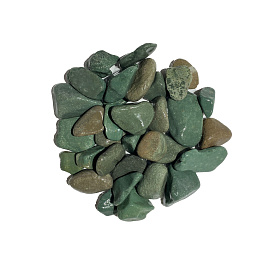 Aquanimal 1 кг  Грунт природный зеленый 20-40 мм