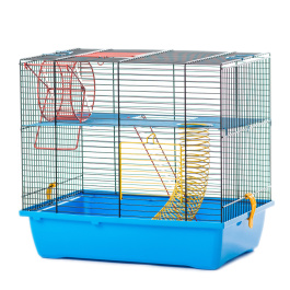 G042 Клетка для грызунов TEDDY LUX I (GINO I+Equipment)  420х290х380 (цветной прут)  INTER-ZOO G042 Клетка для грызунов TEDDY LUX I (GINO I+Equipment)  420х290х380 (цветной прут)  INTER-ZOO