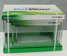 Комплект аквариумов  Pet Worx 4в1 (16л, 23л, 38л, 58л)