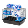 G135 Клетка для грызунов Jerry 2 (Galaxy+Terrace) 580х380х550 (черный прут) INTER-ZOO