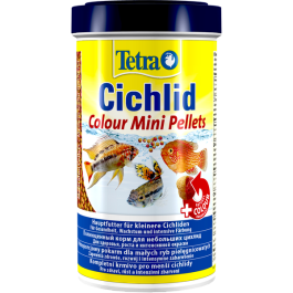 TetraCichlid Colour Mini Pellets (мелкие мульти шарики) 500мл TetraCichlid Colour Mini Pellets (мелкие мульти шарики) 500мл