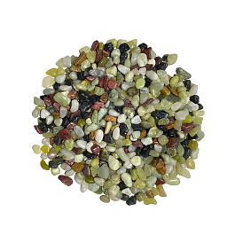 Aquanimal 1кг Грунт природный микс (белый, красный, карамель) 6-9 мм