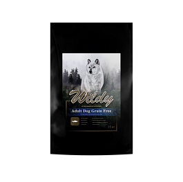 Wildy Корм беззерновой для собак с белой рыбой 15 кг, сухой, Adult DOG Grain Free